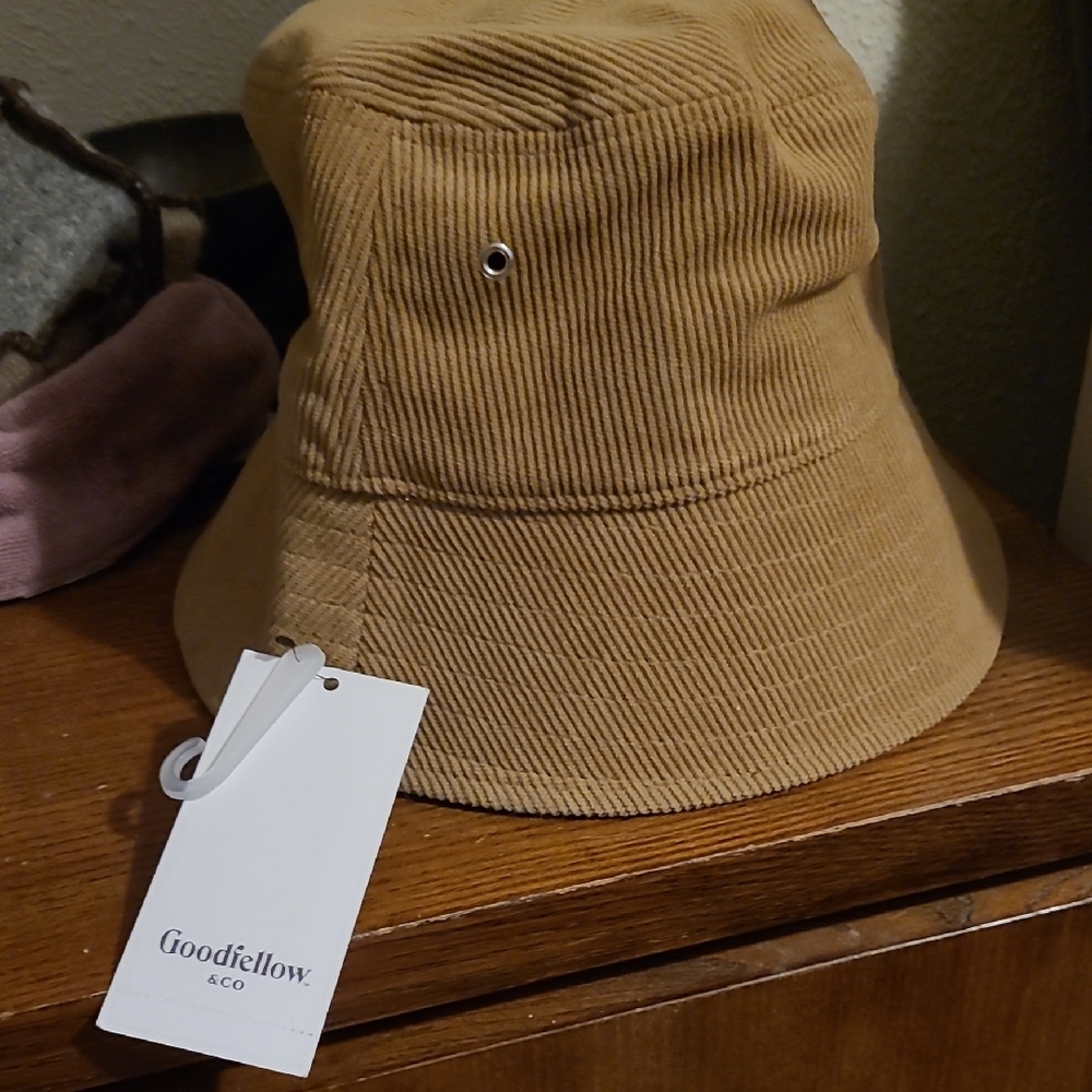 Goodfellow & Co Tan Corduroy Bucket Hat